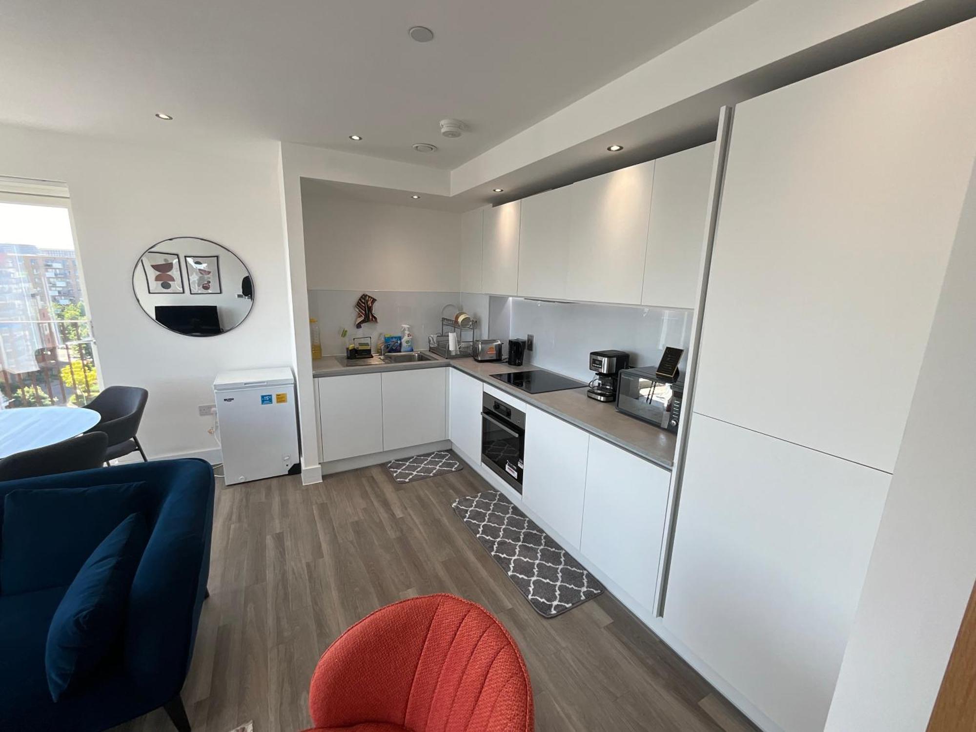 Appartement Deluxe Double Bed In Shared Near Canary Wharf, Airport & O2 Arena With Thames View Londres